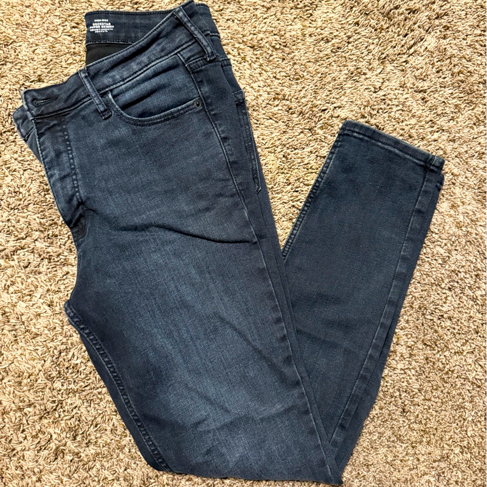 High-Rise Rockstar Super Skinny Jeans